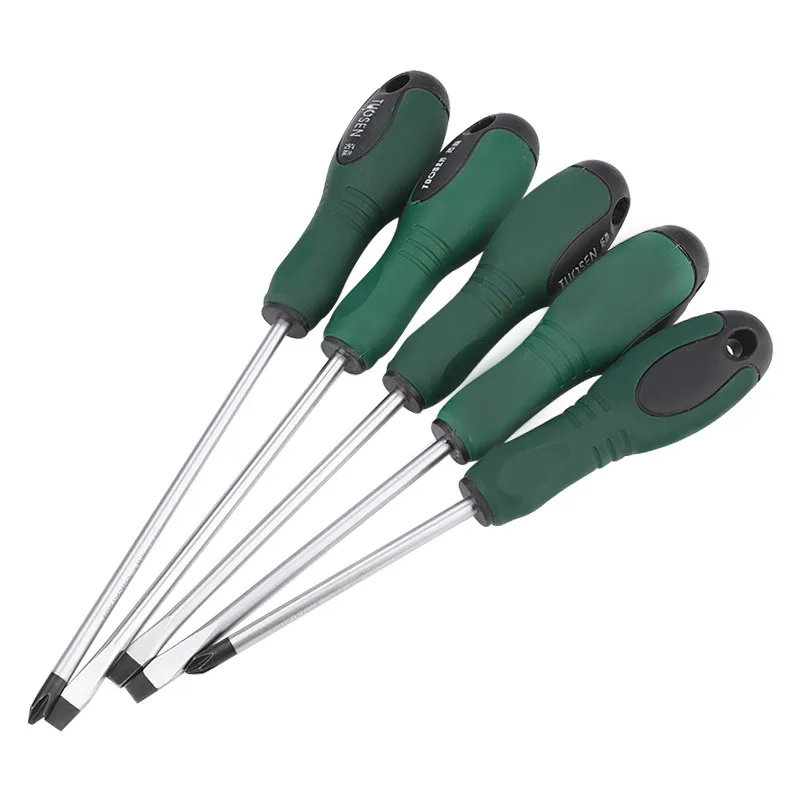 Multi-Size Magnetic Screwdriver Set – 6 Inch Phillips & Flathead Screwdrivers with Strong Magnetic Tips, Professional Hand Tool Kit for Home & Workshop